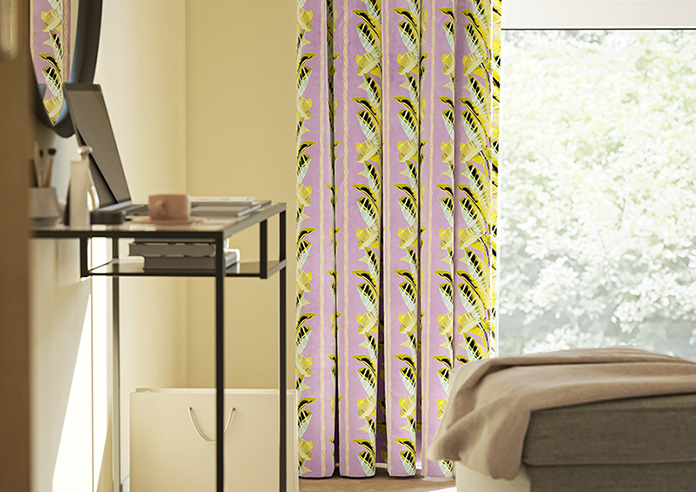 Miami, Yellow - Made To Measure Curtains - Image 5